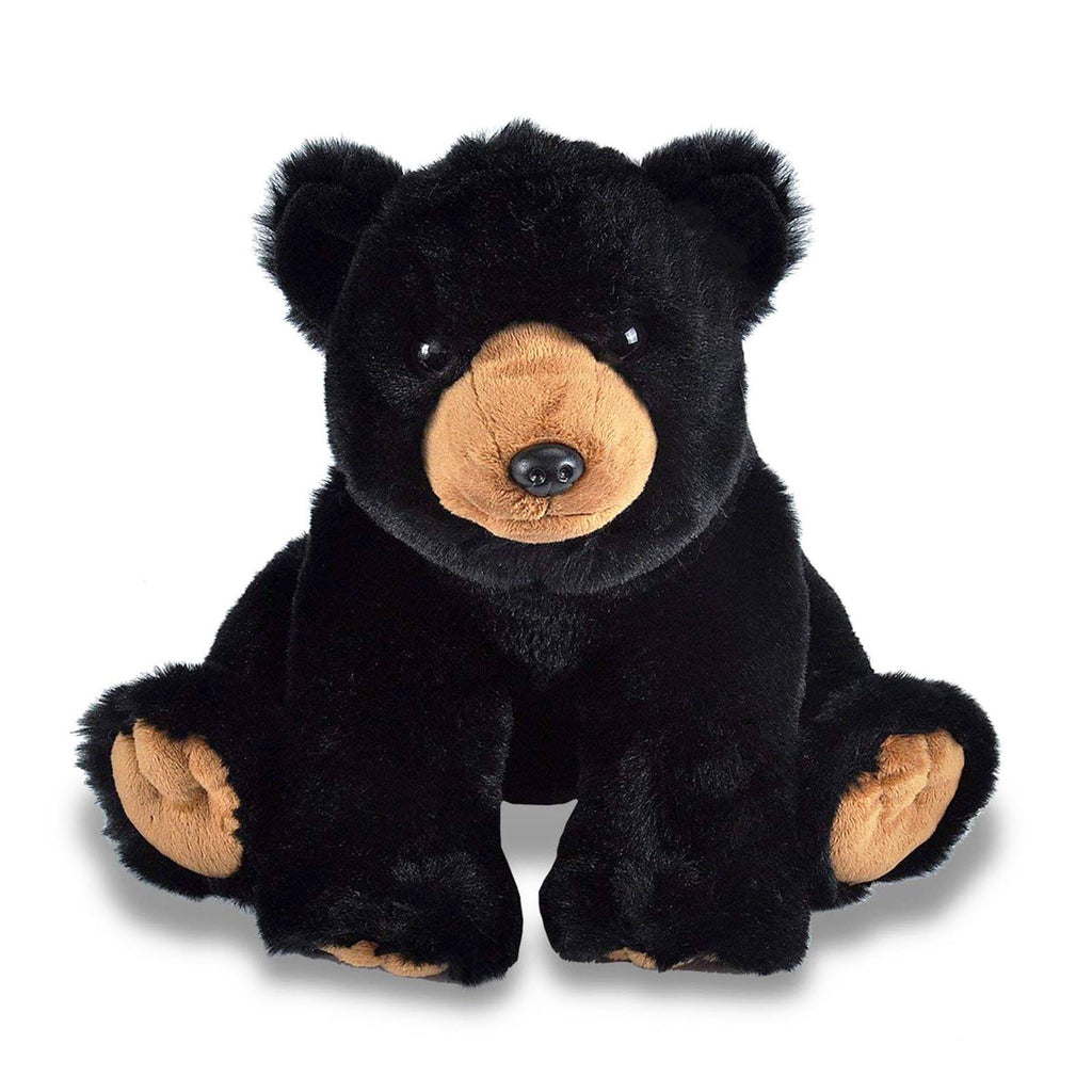 Wild Republic Cuddlekin Black Bear 11 Inch Plush Figure