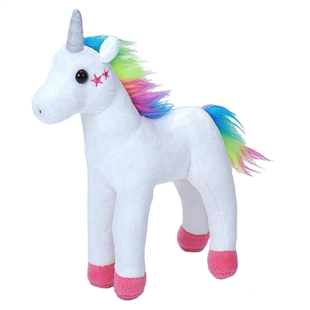 Wild Republic Cuddlekin Mini White Unicorn 6 Inch Plush Figure - Radar Toys