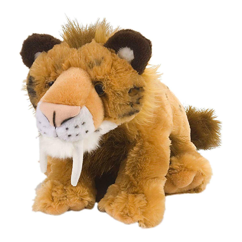 Wild Republic Cuddlekin Smilodon 11 Inch Plush Figure - Radar Toys
