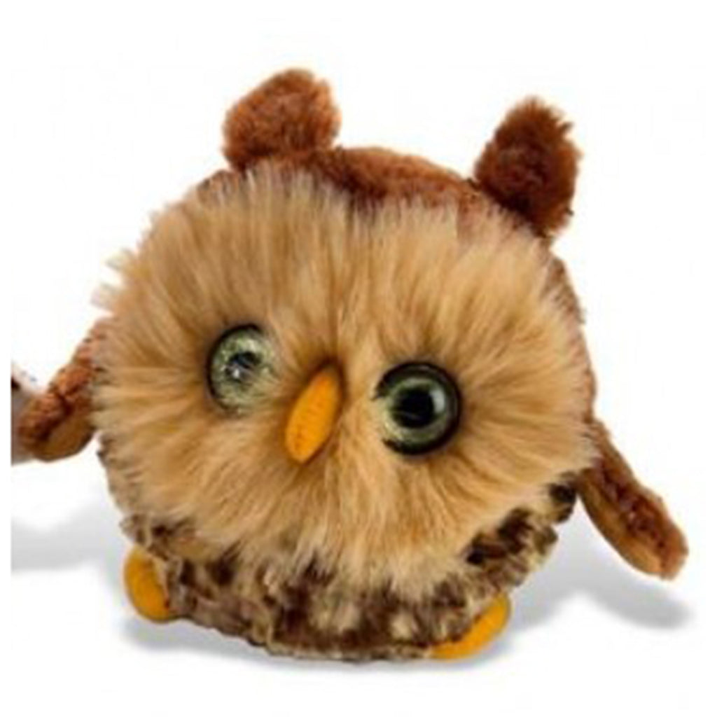 Wild Republic Fuzzballs Brown Owl 6 Inch Animal Plush - Radar Toys