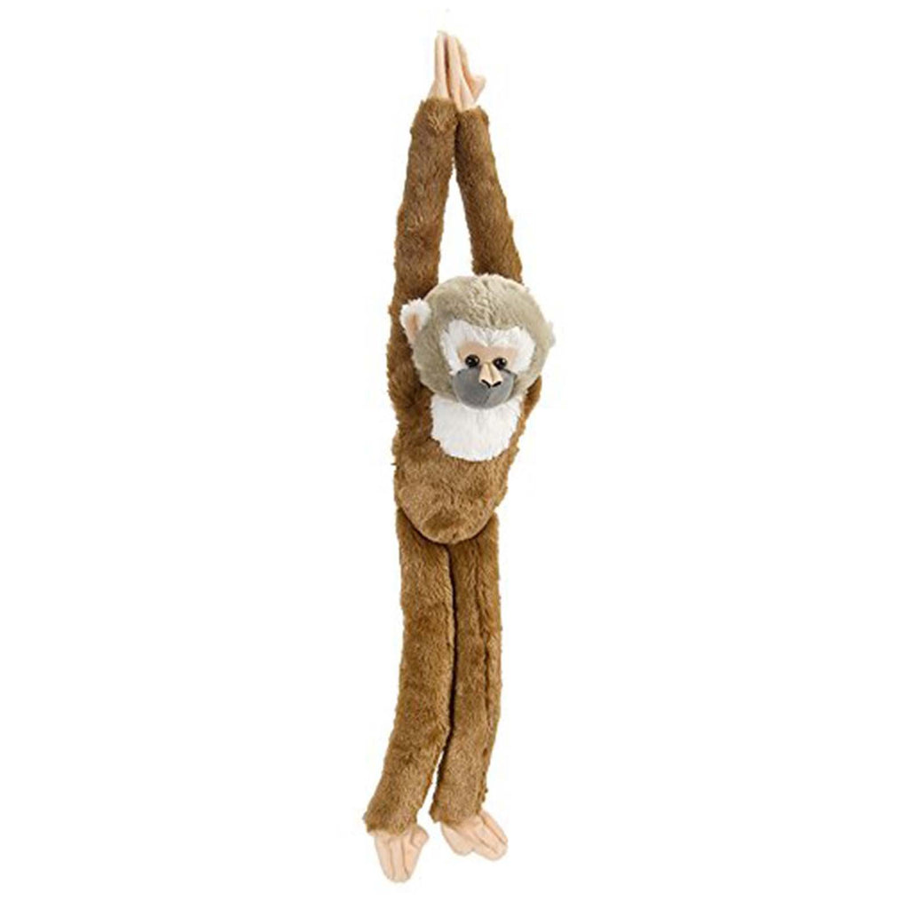 Wild Republic Hanging Monkey Squirrel Monkey 20 Inch Plush Figure