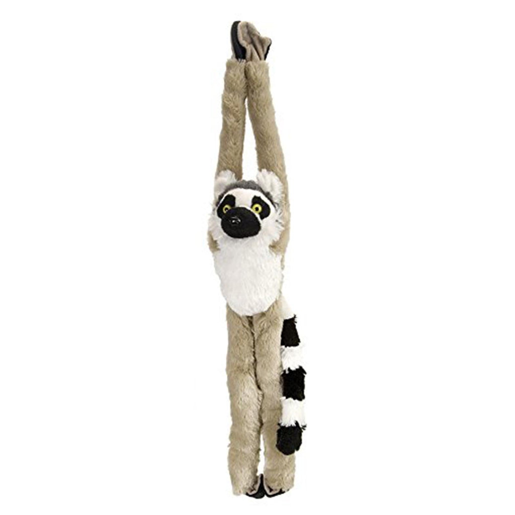 Wild Republic Hanging Ring Tailed Lemur 24 Inch Plush Figure