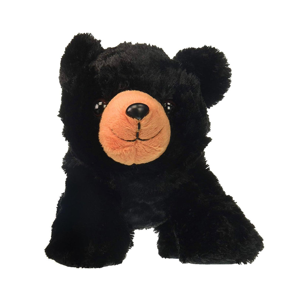 Wild Republic Hug'ems Black Bear 5 Inch Plush Figure