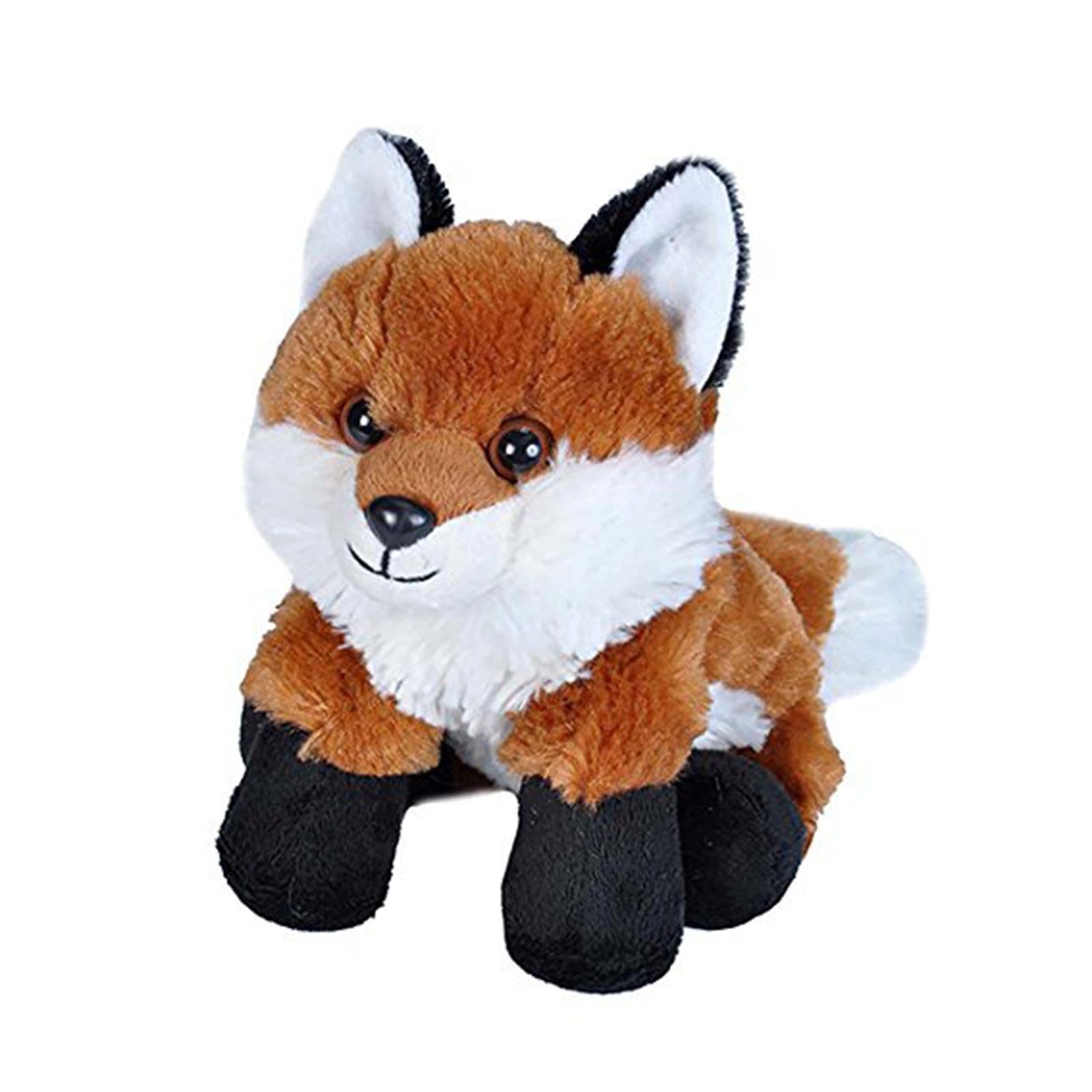 Wild Republic Hug'ems Mini Red Fox 7 Inch Animal Plush Figure | Radar Toys