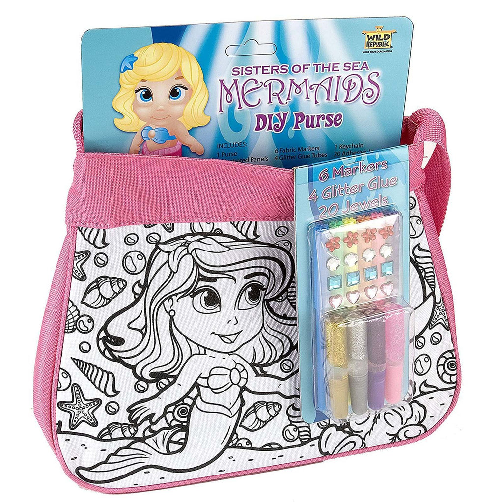 Wild Republic Mermaid Do It Yourself Purse