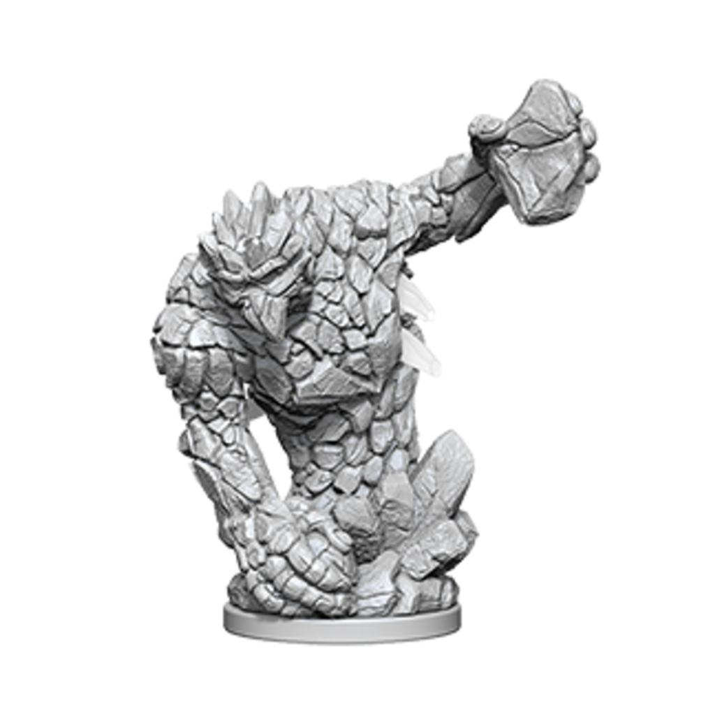 Wizkids Pathfinder Battles Deep Cuts Unpainted Medium Earth Element Figure Set - Radar Toys
