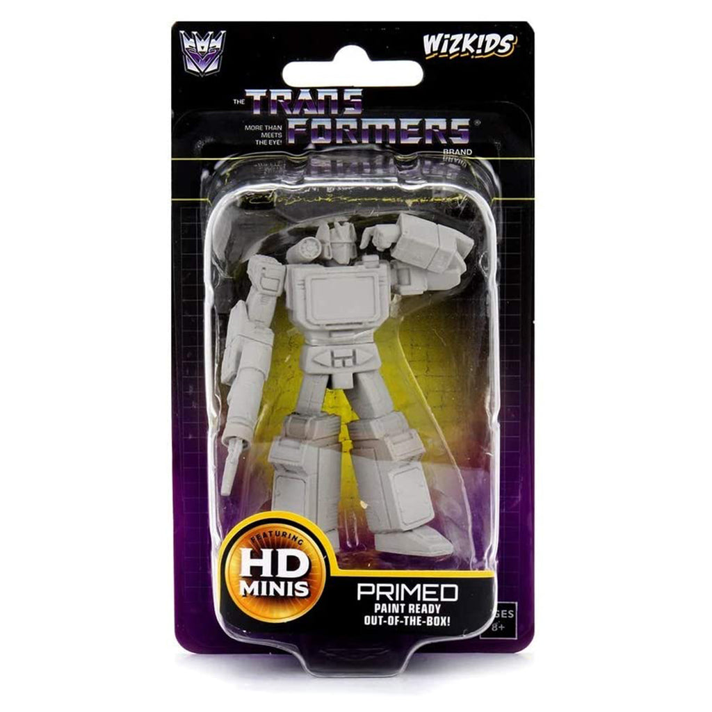 Wizkids Transformers Deep Cuts Unpainted Soundwave Figure