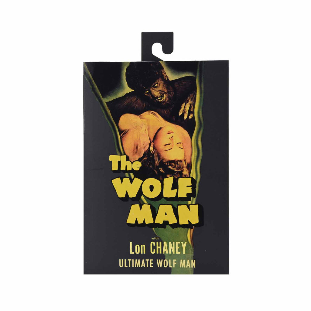 NECA Universal Monsters Ultimate Wolfman Black And White 7 Inch Figure