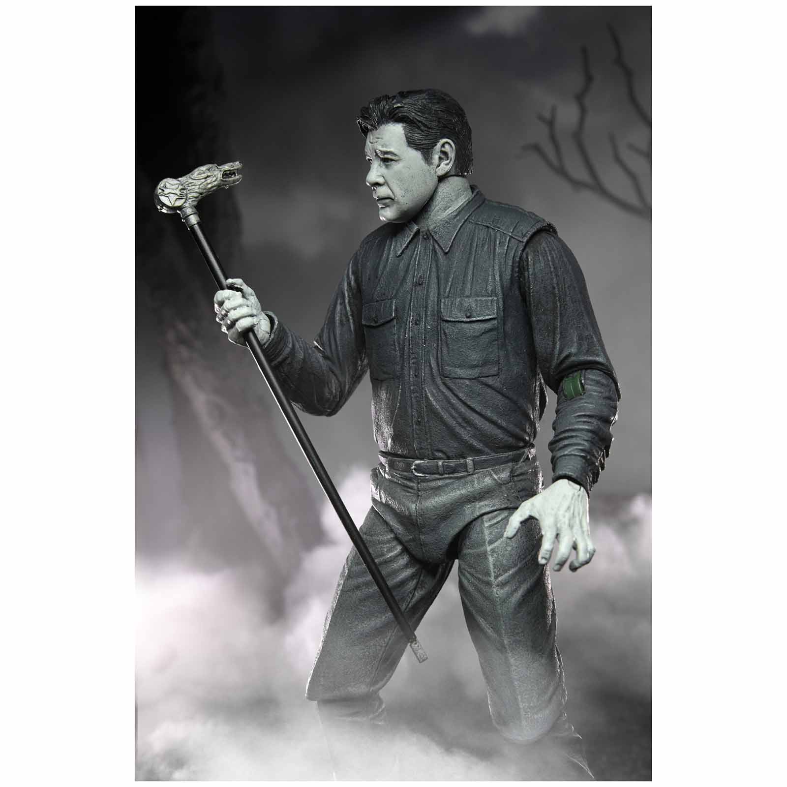 neca universal monsters black and white Universal Monsters Wolf Man Black & White Ultimate 7 Inch Figure NECA