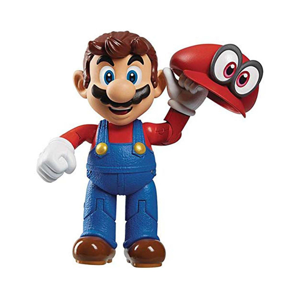 World Of Nintendo Mario With Cappy 5 Inch Action Figure