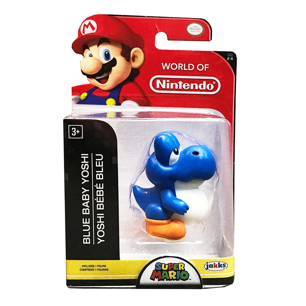 World Of Nintendo Series 11 Baby Blue Yoshi 2 Inch Action Figure