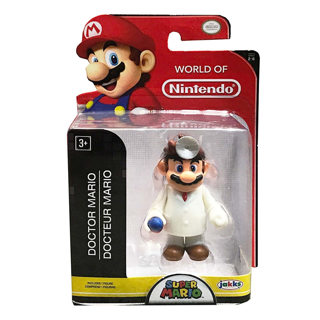 World Of Nintendo Series 11 Doctor Mario 2 Inch Action Figure