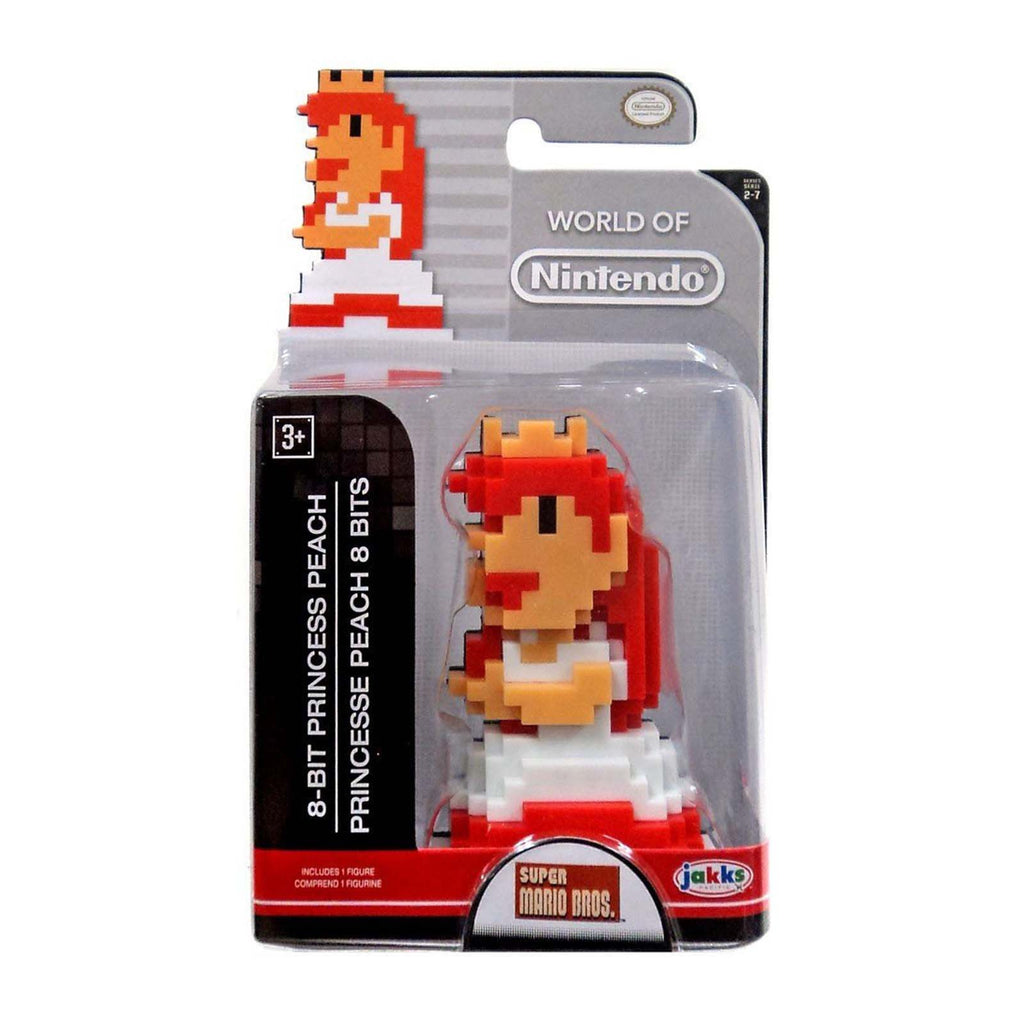 World Of Nintendo Series 13 8 Bit Princess Peach 2 Inch Action Figure