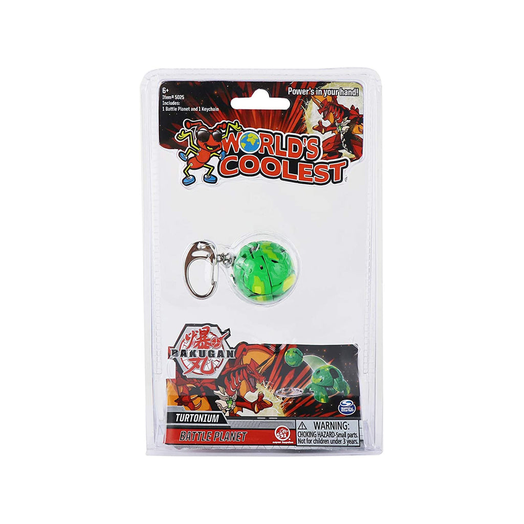 World's Coolest Bakugan Green Keychain