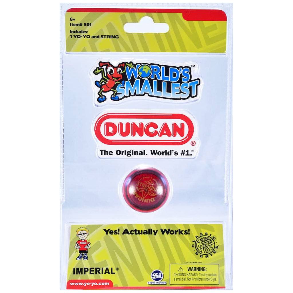 World's Smallest Duncan Yo Yo Red - Radar Toys