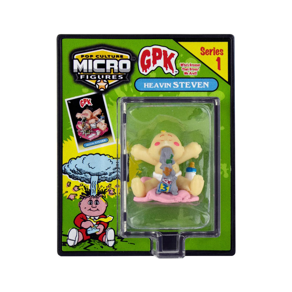 World's Smallest Micro Figures Garbage Pail Kids Heavin Steven Action Figure