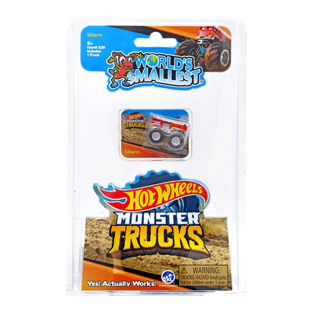 World's Smallest Hot Wheels 5Alarm Monster Truck - Radar Toys