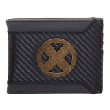 X-Men Carbon Fiber Boxed Bi-Fold Wallet - Radar Toys