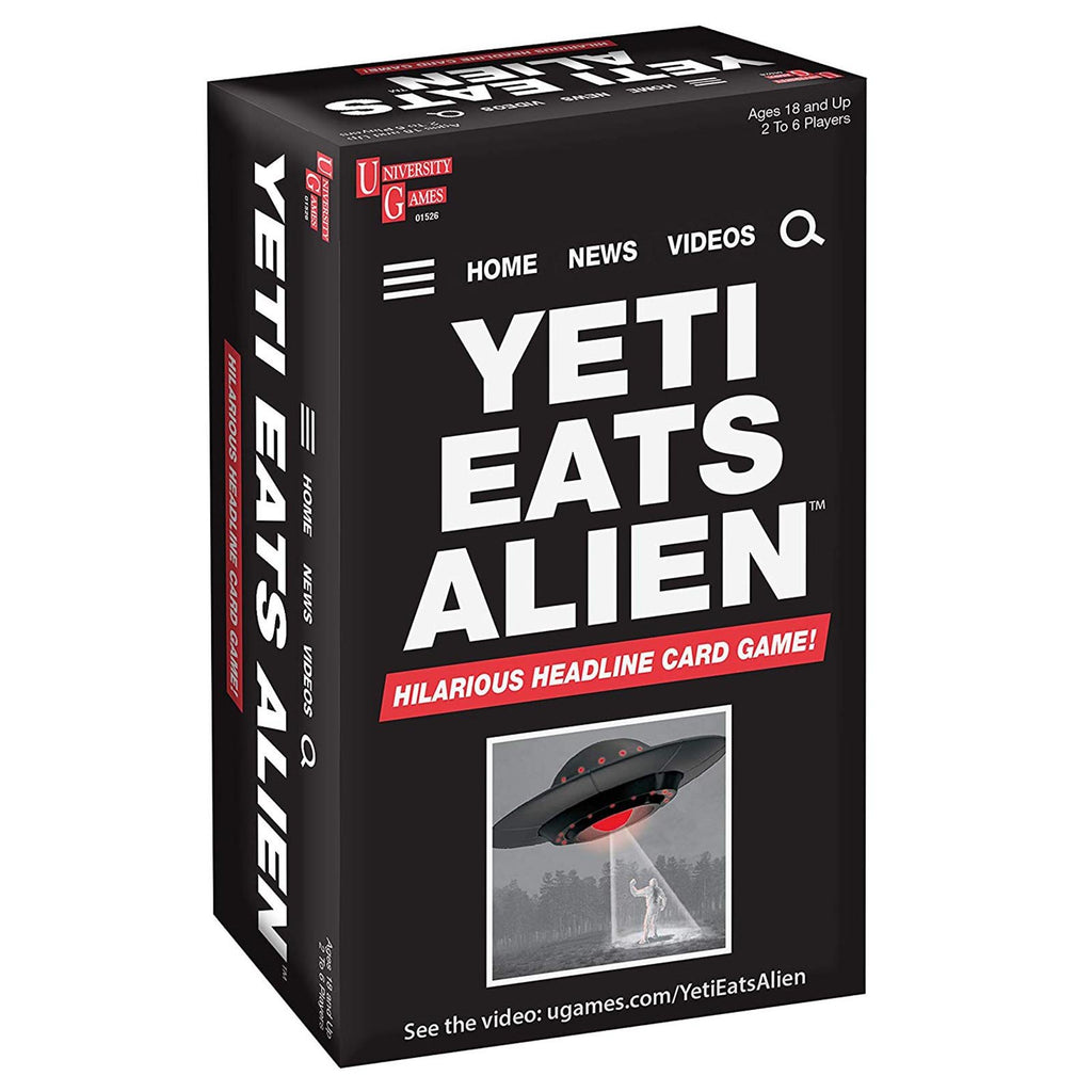 Yeti Eats Alien The Card Game