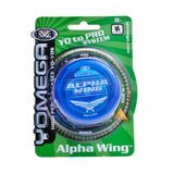 Yomega Alpha Wing Rookie Level Blue Yoyo - Radar Toys