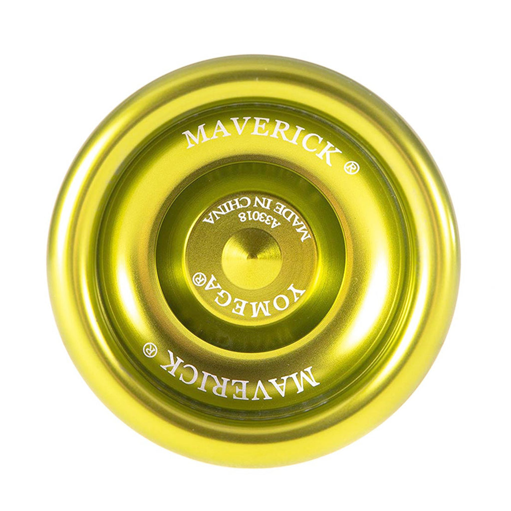 Yomega Elite Metals Maverick Level 3 Responsive Yellow Yoyo - Radar Toys