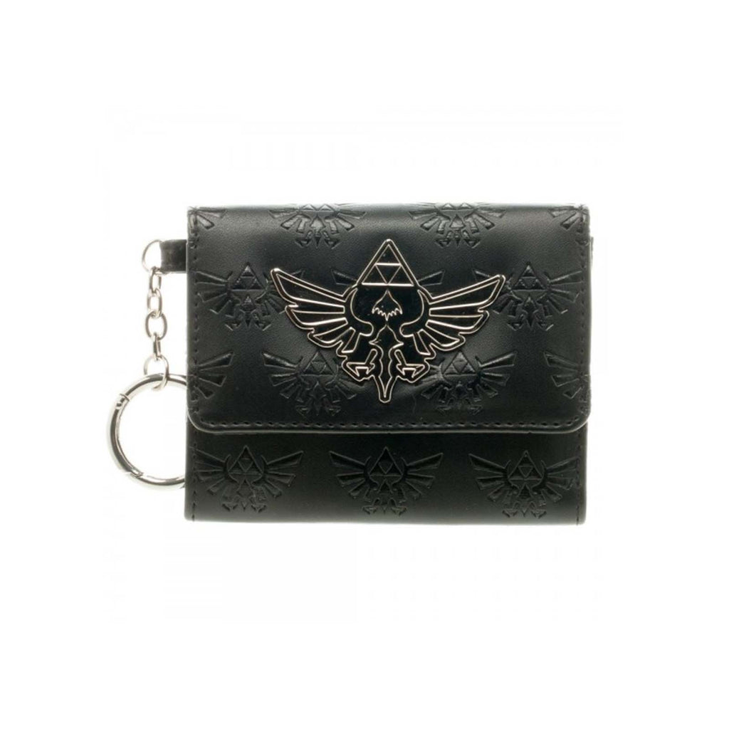 Zelda Black Logo Tri-Fold Wallet