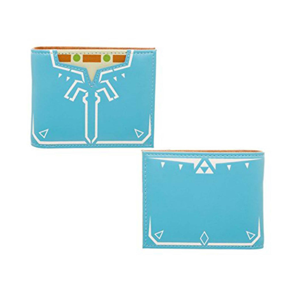 Zelda Breath Of The Wild Blue Bi-Fold Wallet