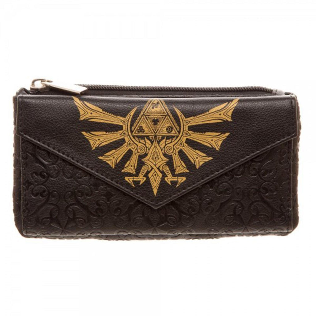 Zelda Flap With Zipper Pouch Wallet