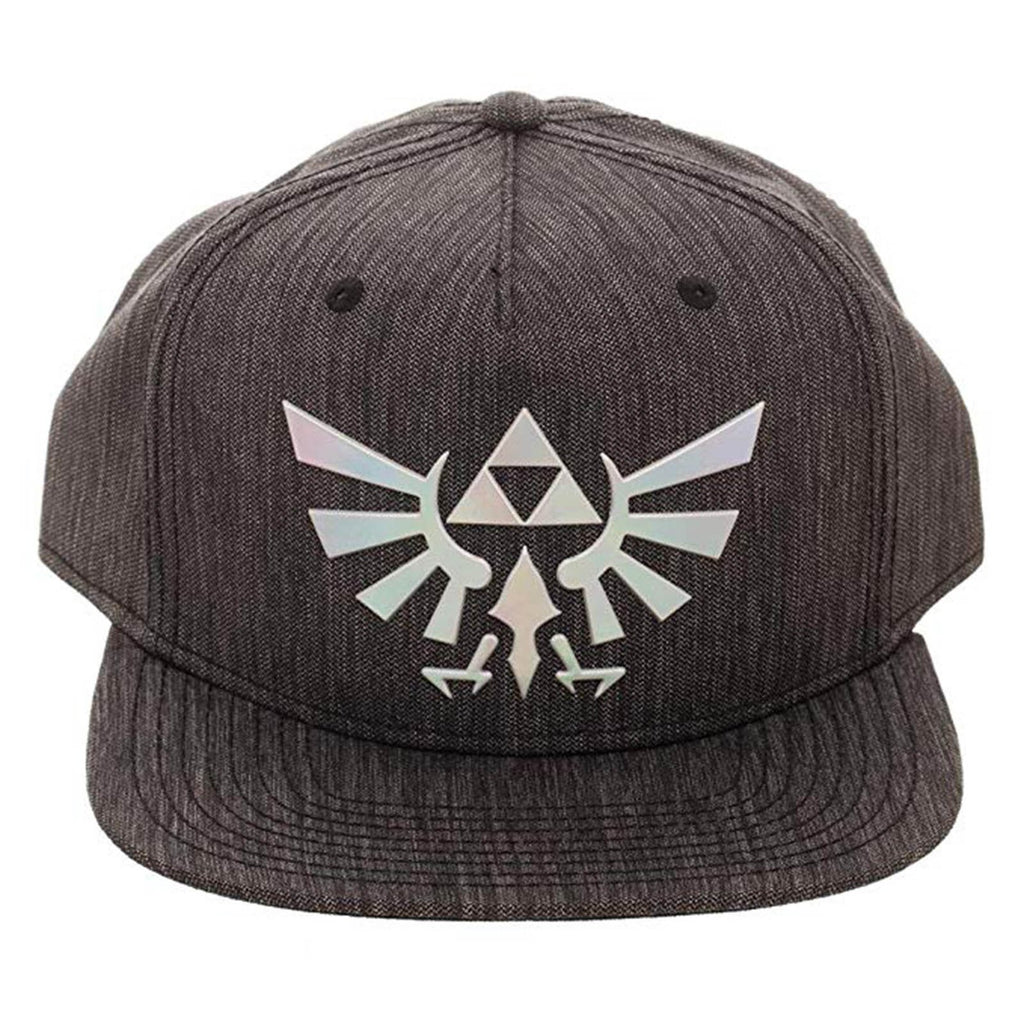 Zelda Iridescent Weld Woven Fabric Snapback Hat