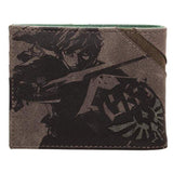 Zelda Silver Metal Badge Bi-Fold Wallet - Radar Toys