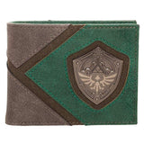 Zelda Silver Metal Badge Bi-Fold Wallet - Radar Toys