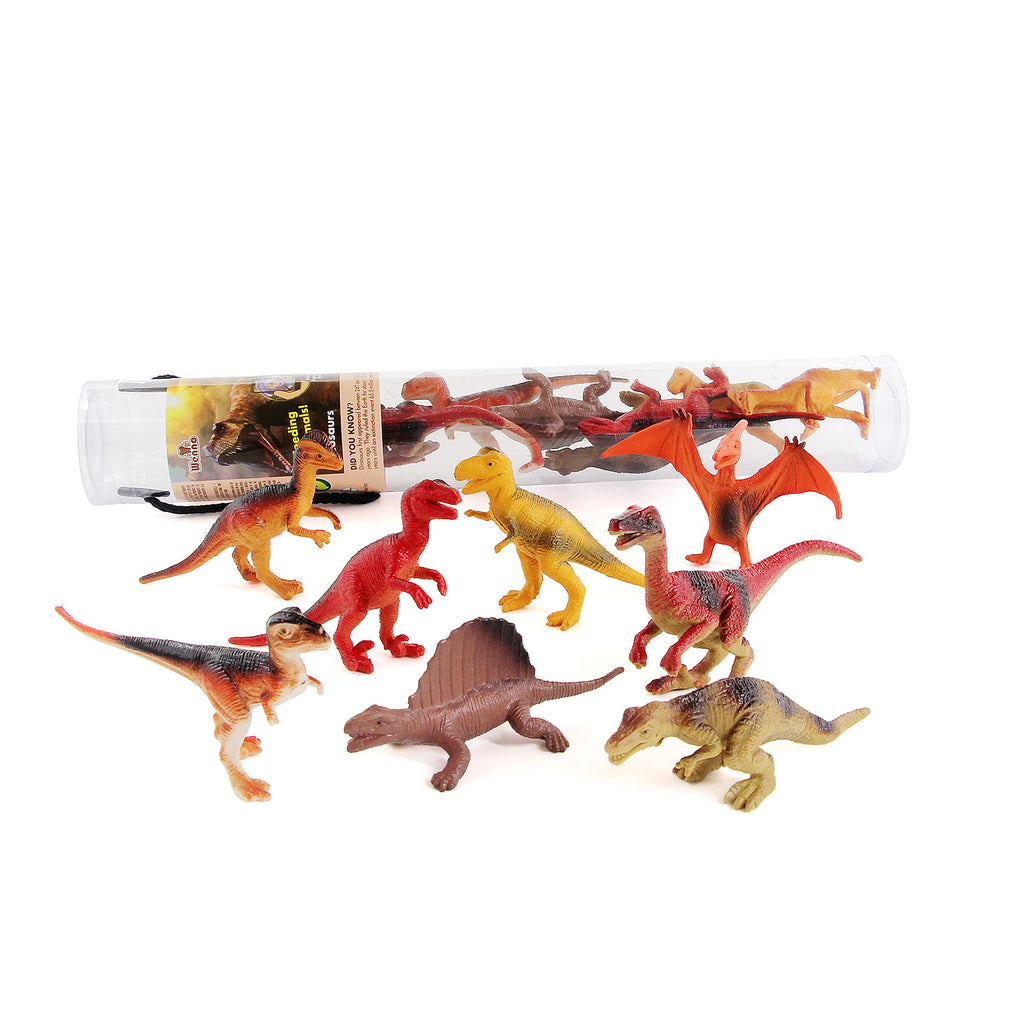 Wenno Dinosaurs With Augmented Reality Set 1 Large Fun Tube