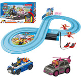 Carrera First PAW Patrol Chase And Sky Adventure Bay Legends Slot Car Racing Set - Radar Toys