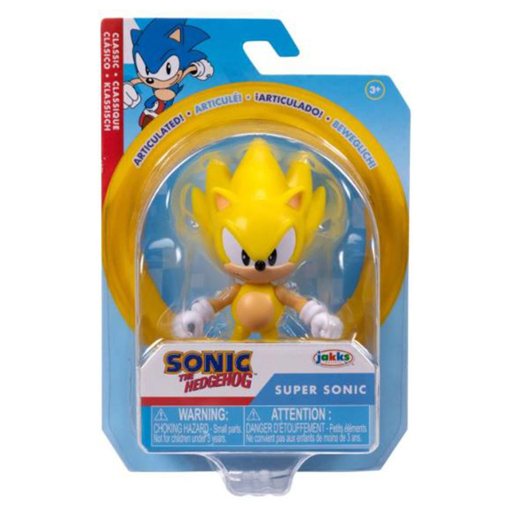 Sonic The Hedgehog Classic Super Sonic 2.5 Inch Figure