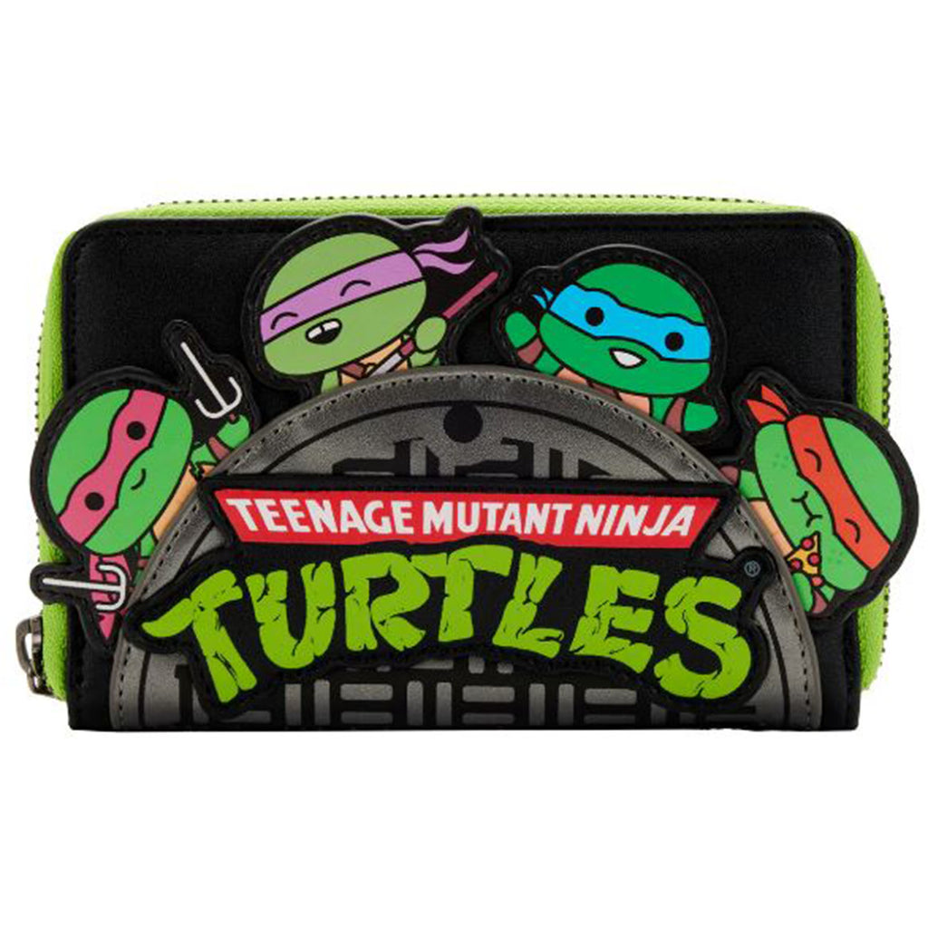 Loungefly Teenage Mutant Ninja Turtles Sewer Car Zip Around Wallet