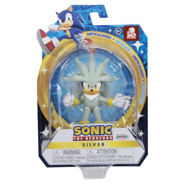 Sonic The Hedgehog Classic Silver 2.5 Inch Figure