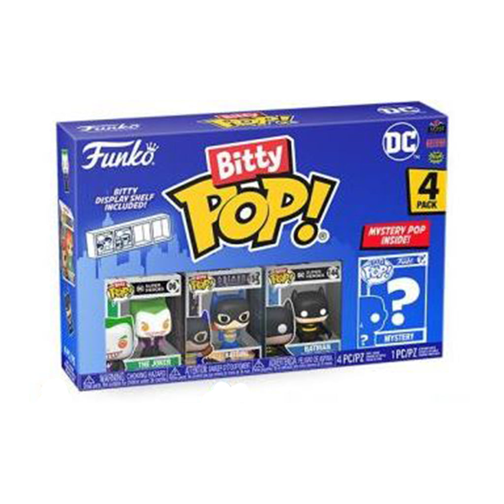 Funko DC Bitty POP The Joker 4 Pack Set - Radar Toys