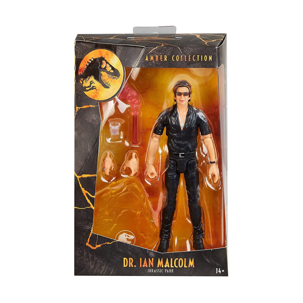 Jurassic Park Amber Collection Dr. Ian Malcolm Action Figure