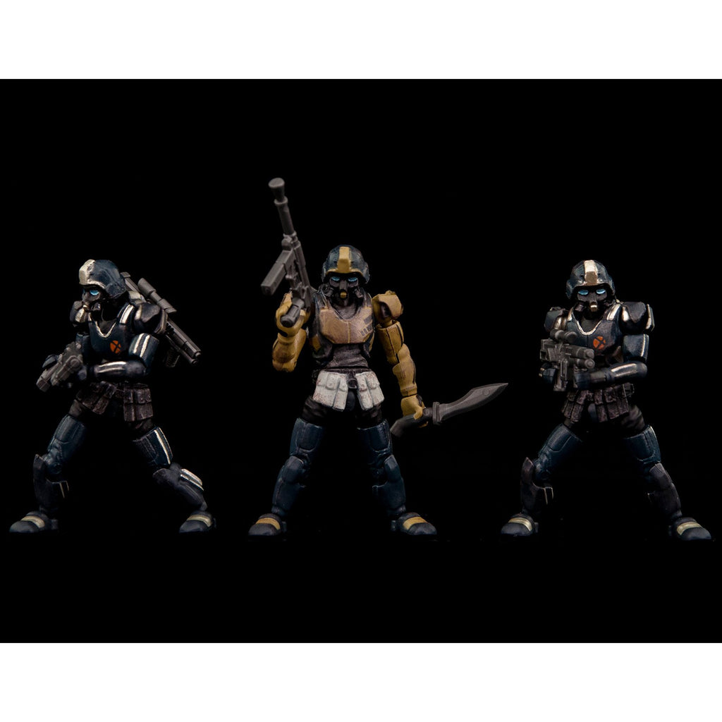 Acid Rain B2Five Omanga Military Abaddon Trooper Action Figure Set