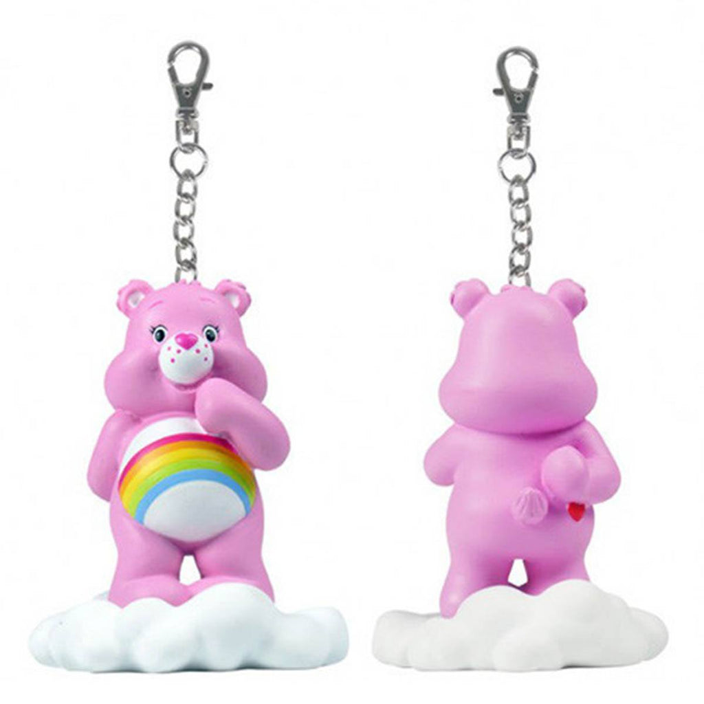 Care Bears Share a Bear Series 2 Pink Cheer Bear on Cloud Keychain