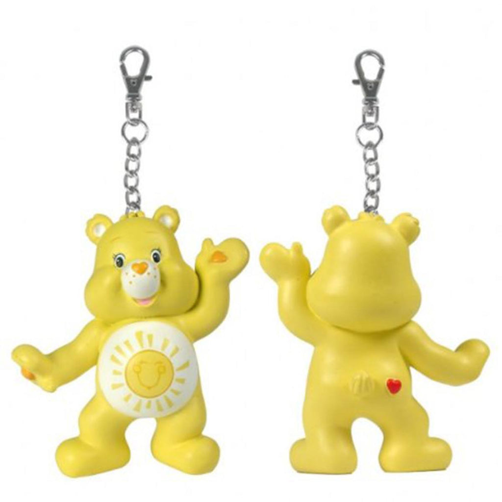 Care Bears Share a Bear Series 2 Yellow Funshine Bear Says Hi Keychain