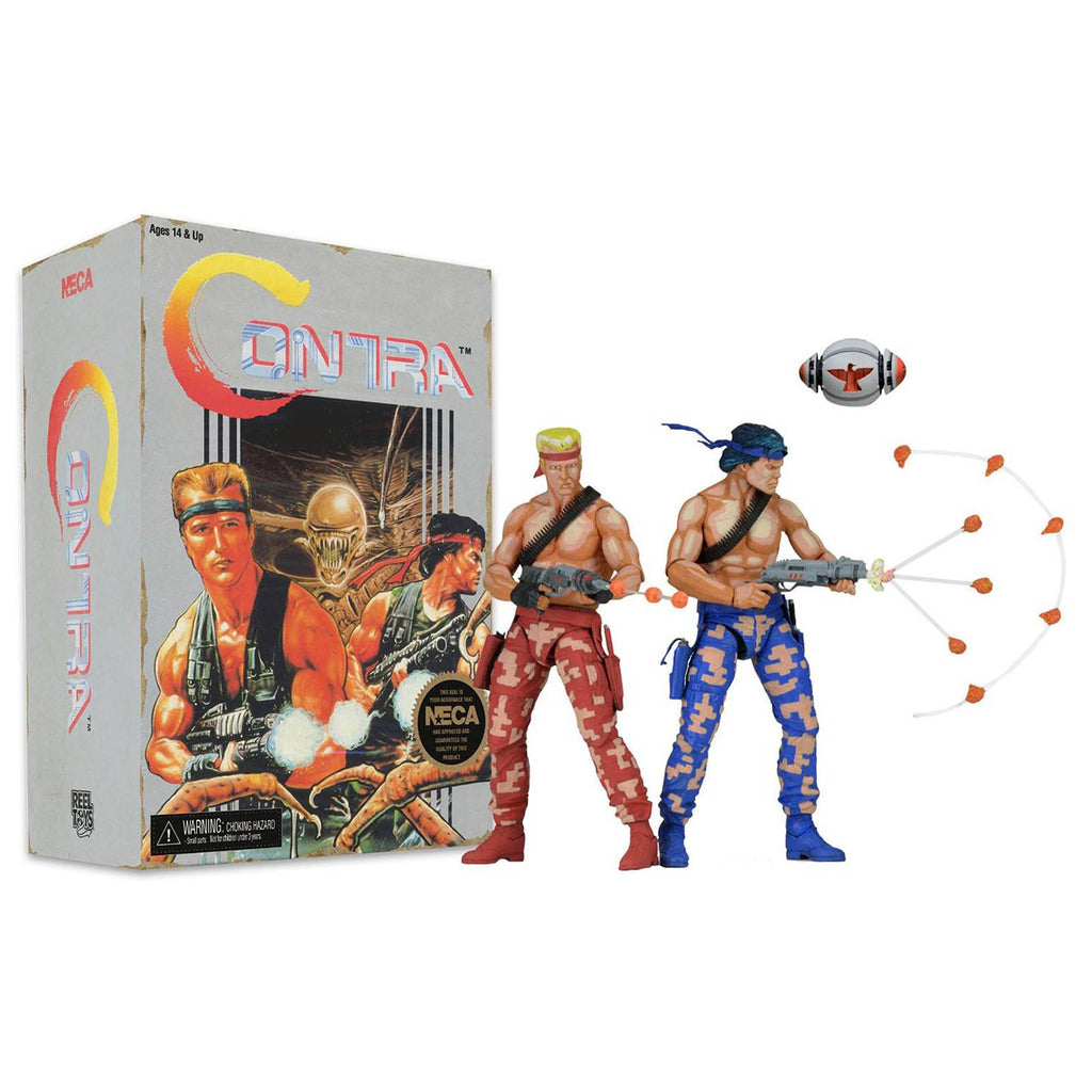 Contra Video Game Appearance 2 Pack Action Figures