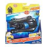 DC Comics Justice League Mighty Minis Batmobile and Batjet Vehicle - Radar Toys