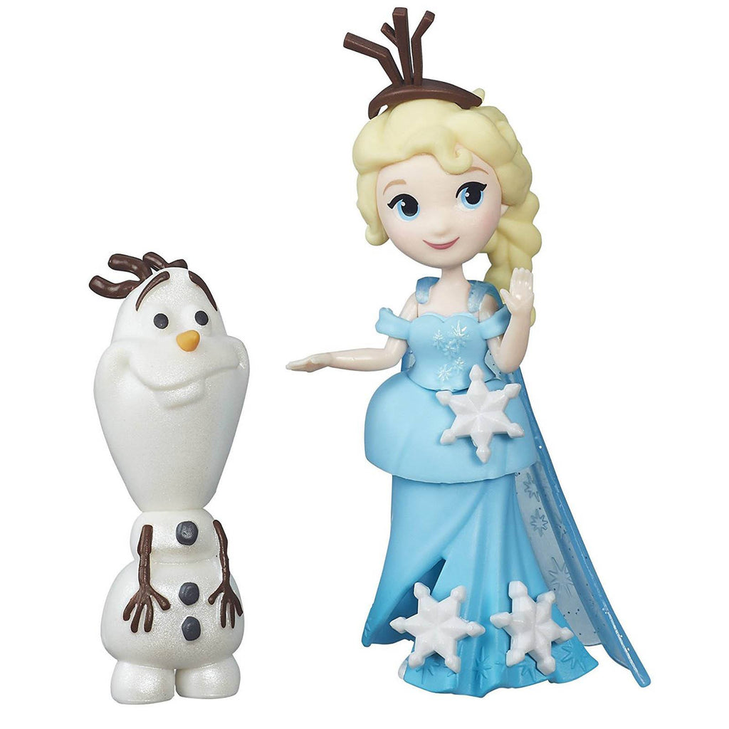 Disney Frozen Little Kingdom Elsa And Olaf Mini Figures