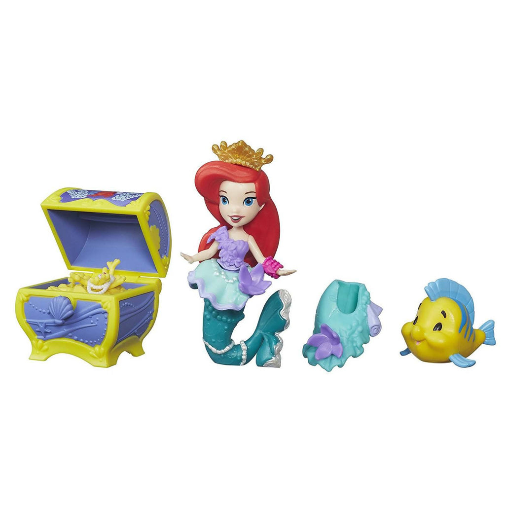 Disney Little Kingdom Ariel's Treasure Chest Mini Figures