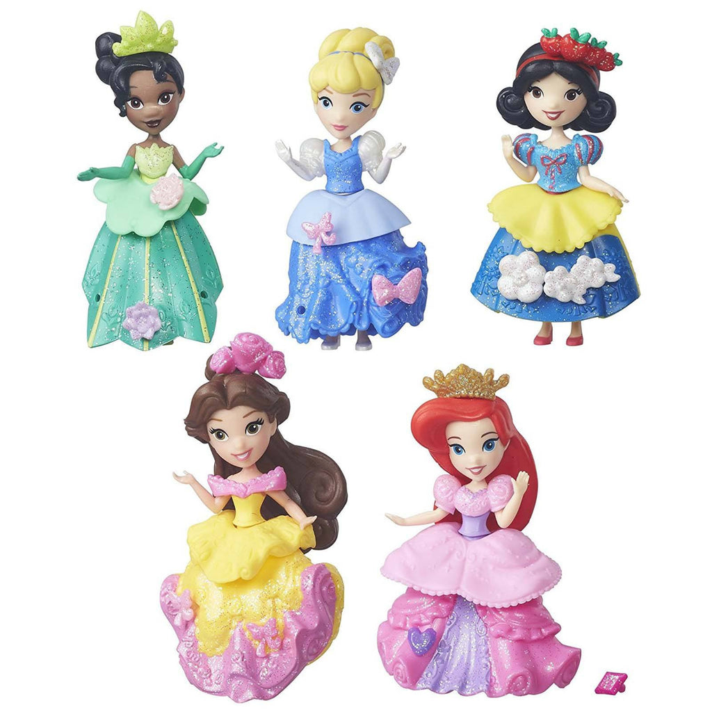 Disney Little Kingdom Royal Sparkle Collection Mini Figures