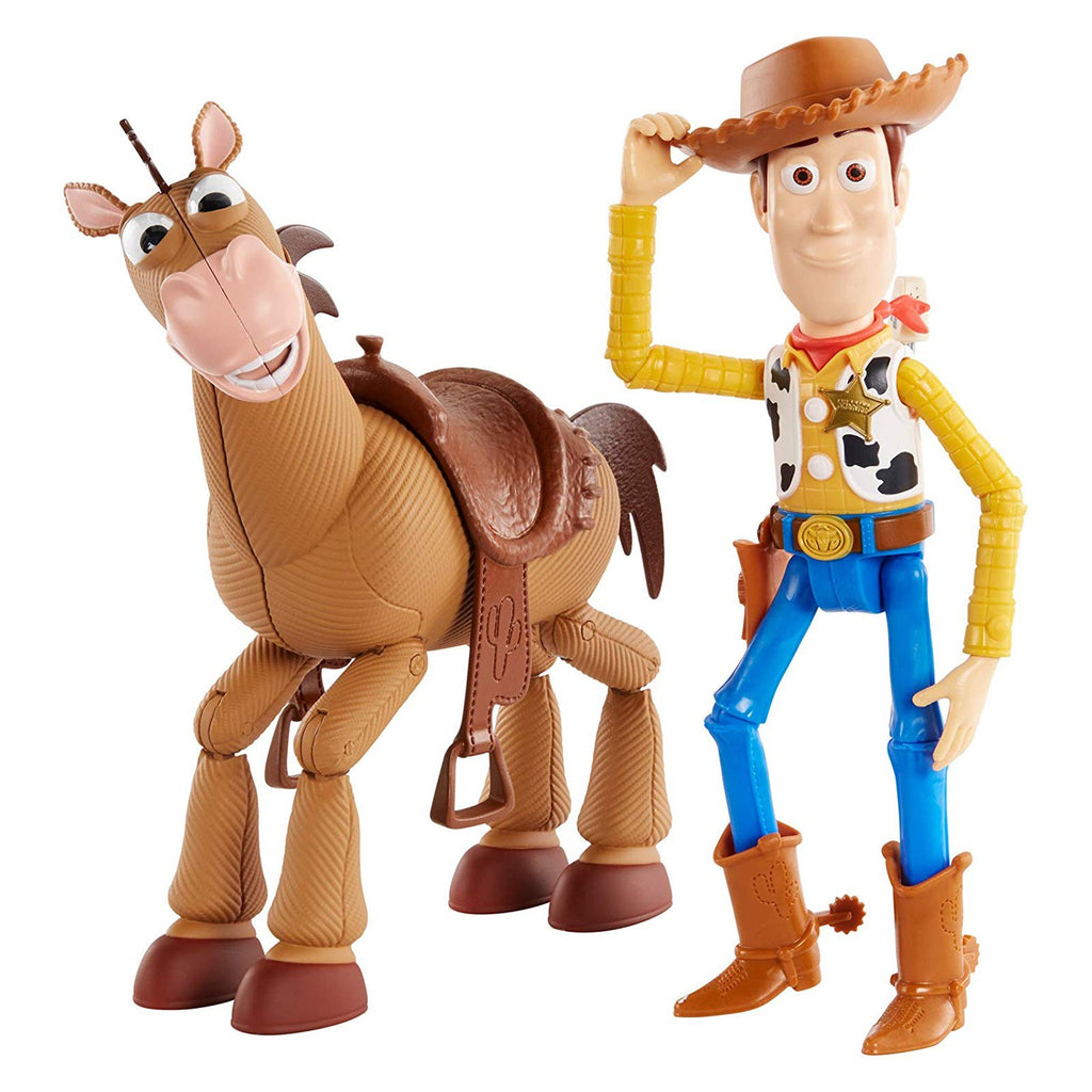 Disney Toy Story 4 Woody And Bullseye Adventure Action Figure Set