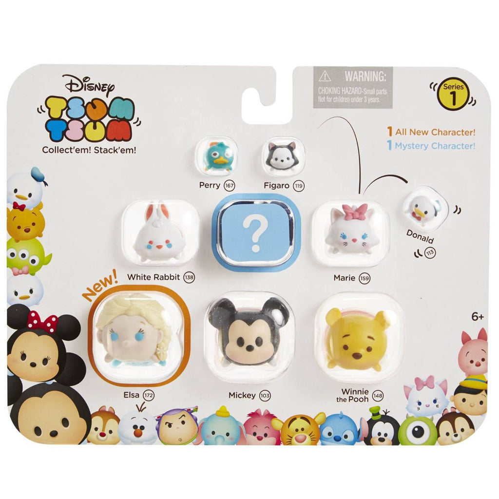 Disney Tsum Tsum Series 1 Style 1 Figures 9 Pack