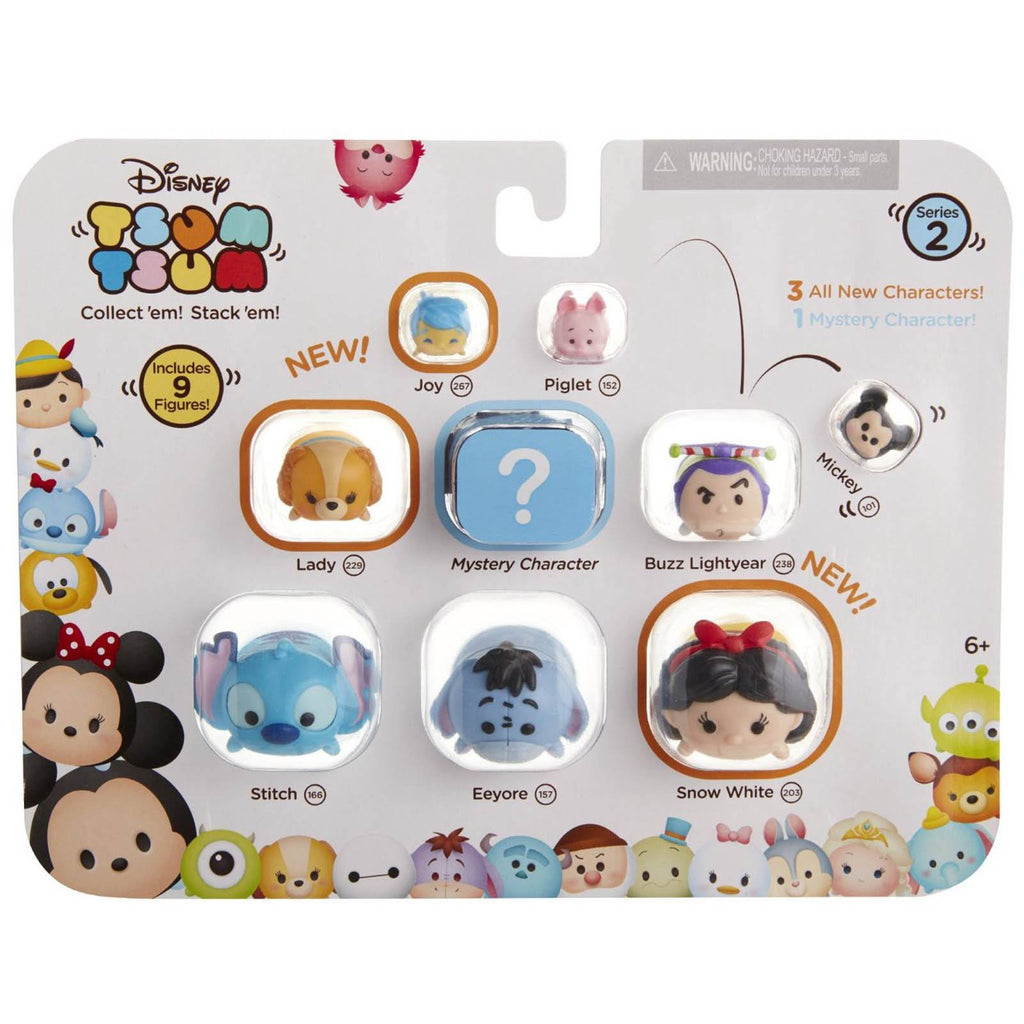 Disney Tsum Tsum Series 2 Style 2 Figures 9 Pack