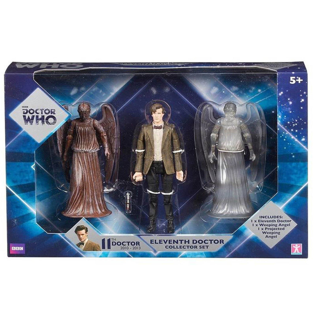 Doctor Who Eleventh Doctor With Angels Collector Action Figure Set